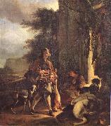 WEENIX, Jan After the Hunt oil painting on canvas